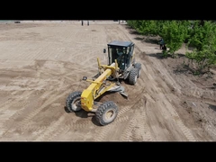 Heavy Equipment Motor Grader 180HP 132KW Flexible Blade With Cummins Diesel Engine