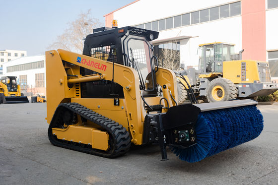 Steer Skid Loader Equipment TS100 74KW Mini Loader Attachments