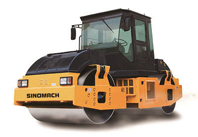 GYD122J Construction Vibrating Roller Compactor Hydraulic 12 Tons With Cummins Engine
