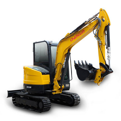 Hydraulic Crawler Excavator ZG036S Ergonomic Design With Spacious Driving Space