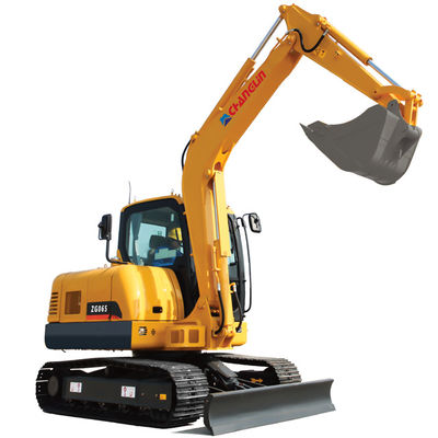 Electric Mini Excavator ZG065S Ergonomic Design With Spacious Driving Space