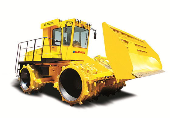 Turtle Turtle Compactor LLC226 Vibrating Roller Compactor Construction Machinery For Garbage ...